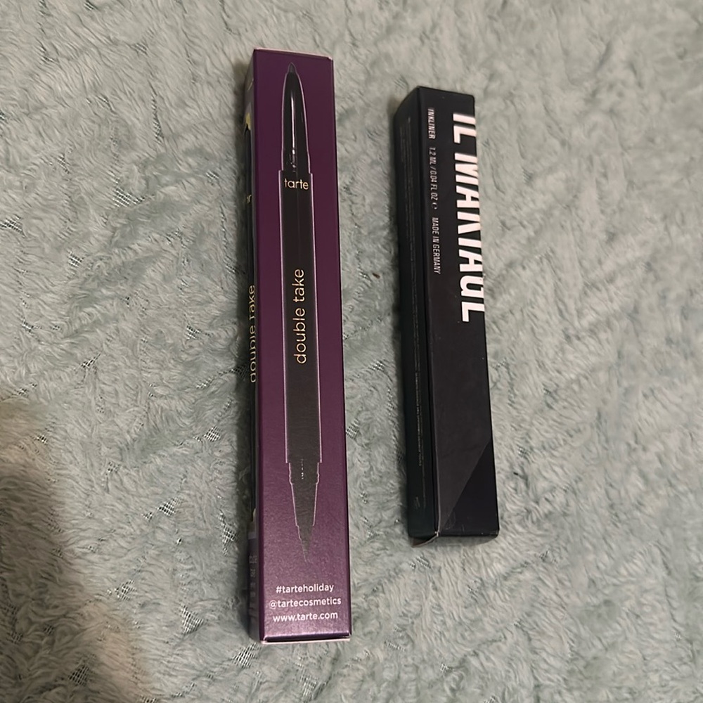 Brand new in box Tarte and il Makiage eyeliner black